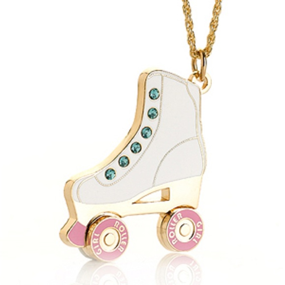 Vintage Me & Zena Roller Girl Necklace 🛼🛼🛼